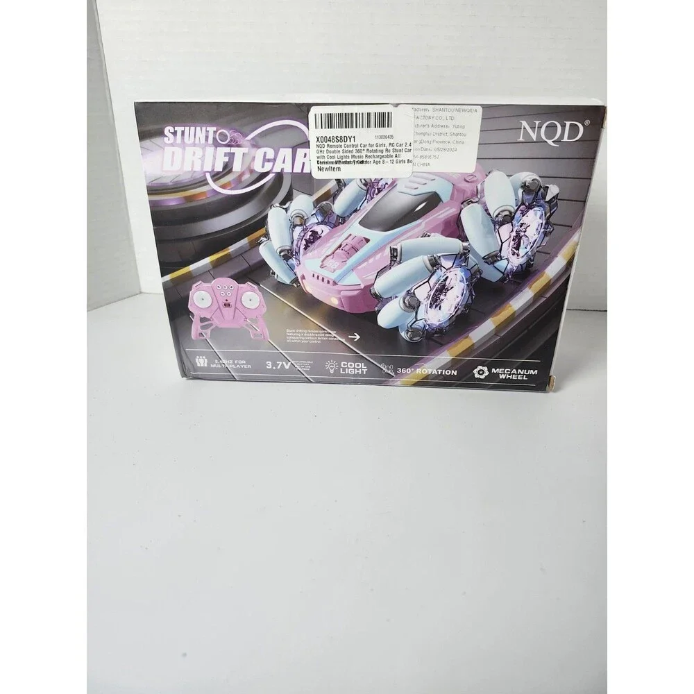 Pink Stunt Drift Car Remote Controlled